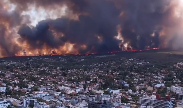 incendio forestal Argentina