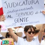 Marcha en defensa del Poder Judicial