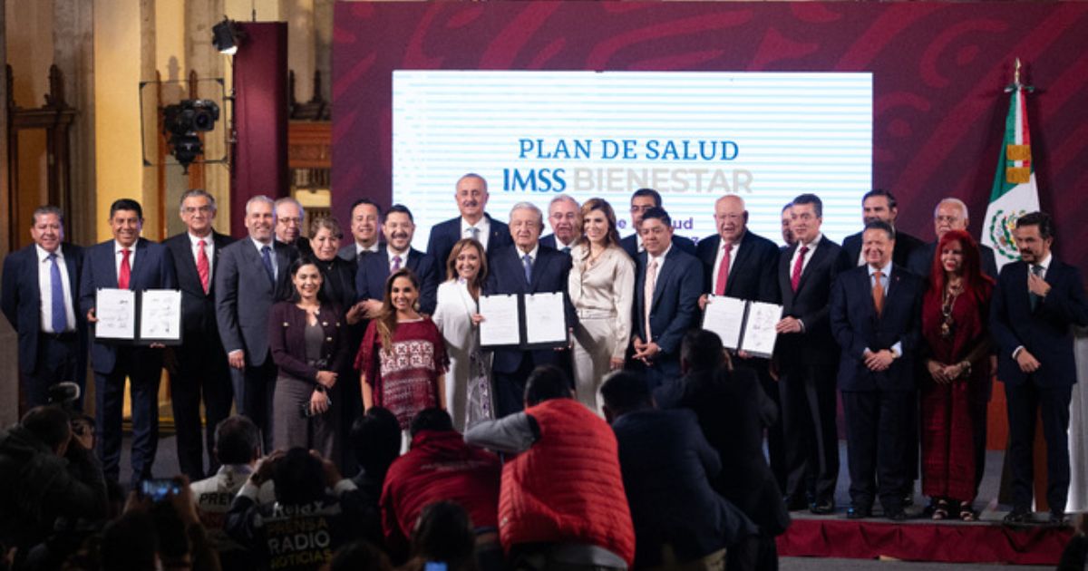 Se suman 23 estados al IMSS-Bienestar