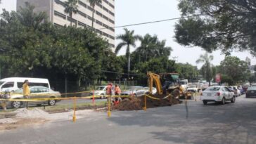 Obra frente a IMSS