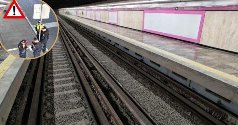 Asaltante muere en Metro-