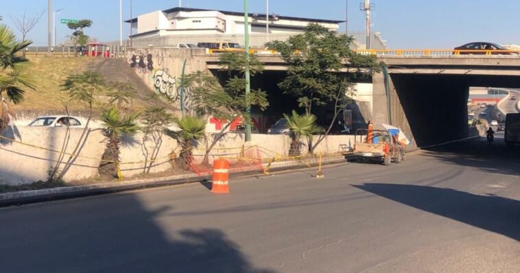 Obra en avenida Plan de Ayala