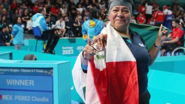 Mexicana paralimpica logra pase a París