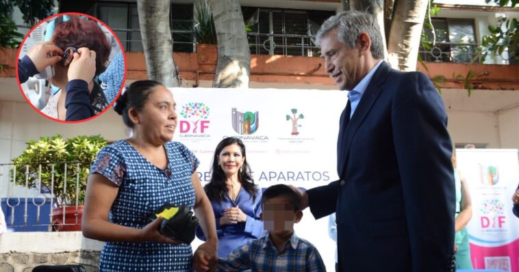 DIF Cuernavaca hace entrega de aparatos auditivos a adultos mayores