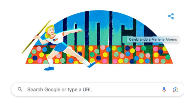 Google dedica su doodle a Marlene Ahrens