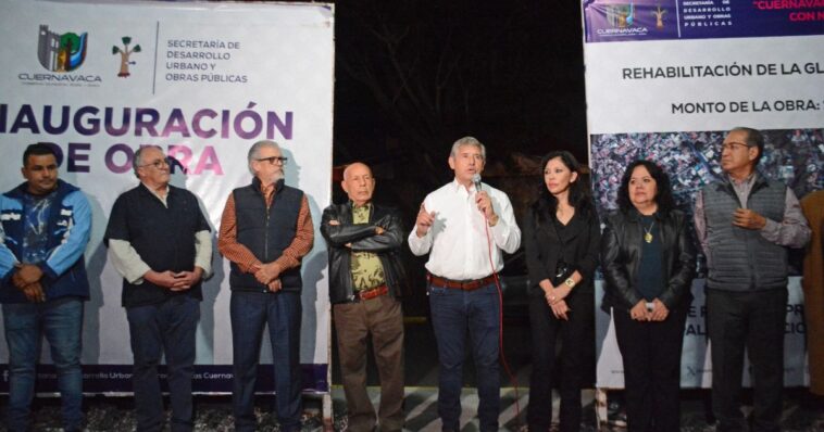 Inauguran rehabilitación de la Glorieta Palmira