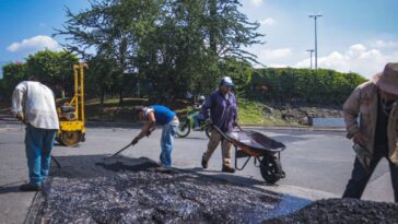 Logran cifras récord por trabajos de bacheo