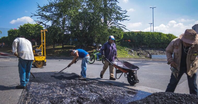 Logran cifras récord por trabajos de bacheo