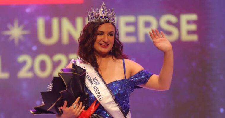 Miss Nepal primera concursante Size Plus en Miss universe