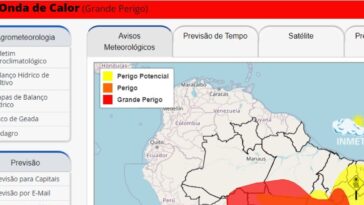 Calor intenso en Brasil