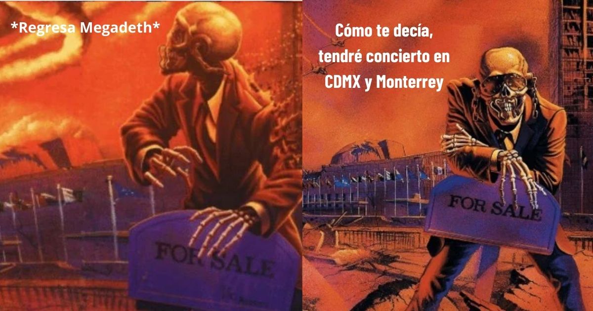 Megadeth está de regreso con concierto en México. Noticias en tiempo real