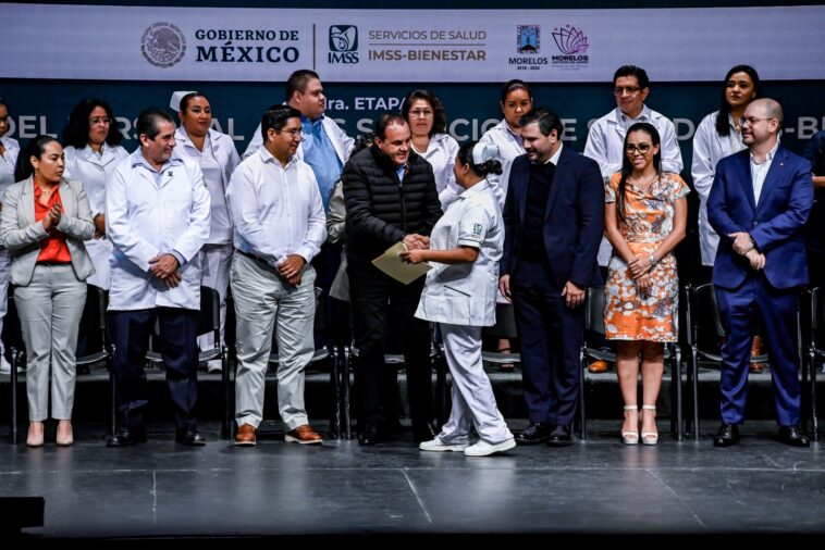 Se compromete Cuauhtémoc Blanco en dar continuidad al nuevo modelo de salud pública nacional