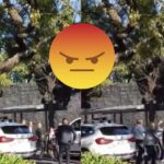 (VIDEO): Guardaespaldas golpean a hombre enfrente de su hija