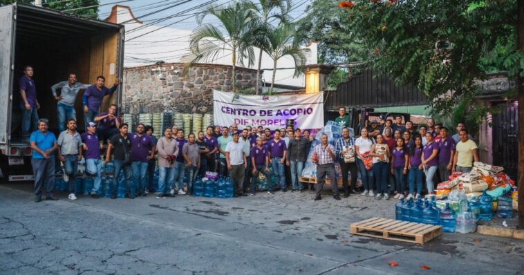 DIF Estatal manda más de 30 toneladas de víveres a Guerrero