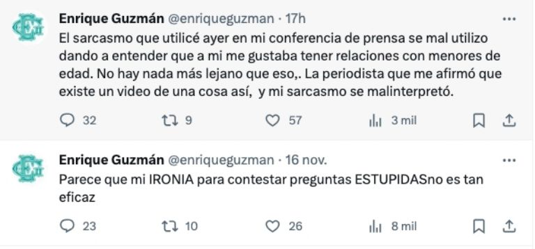 enrique guzmán polémica