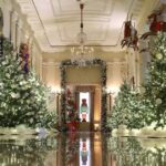 ¡La Casa Blanca es decorada con 100 árboles y más de 30 mil adornos navideños!