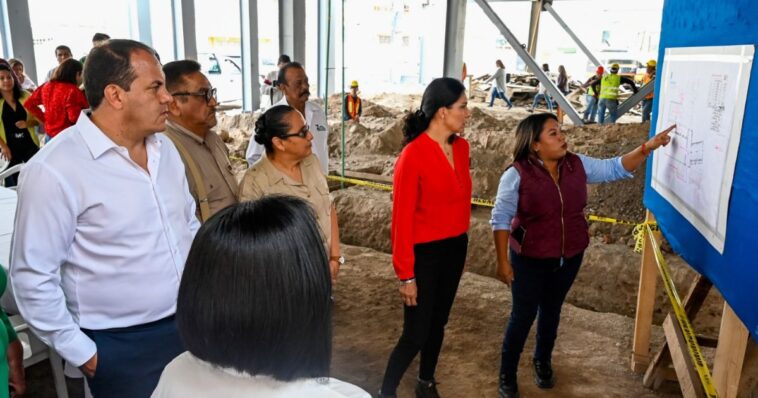 Avanza última etapa de construcción del Mercado “Lázaro Cárdenas” en Zacatepec