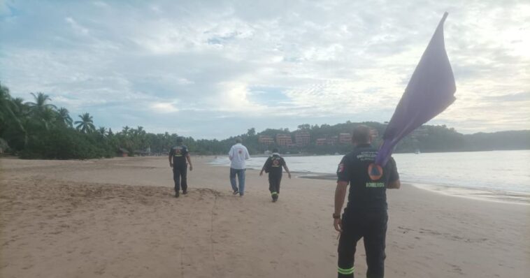 Bañistas atacados en Guerrero