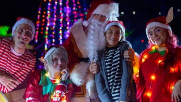 Navidad en Six flags Oaxtepec