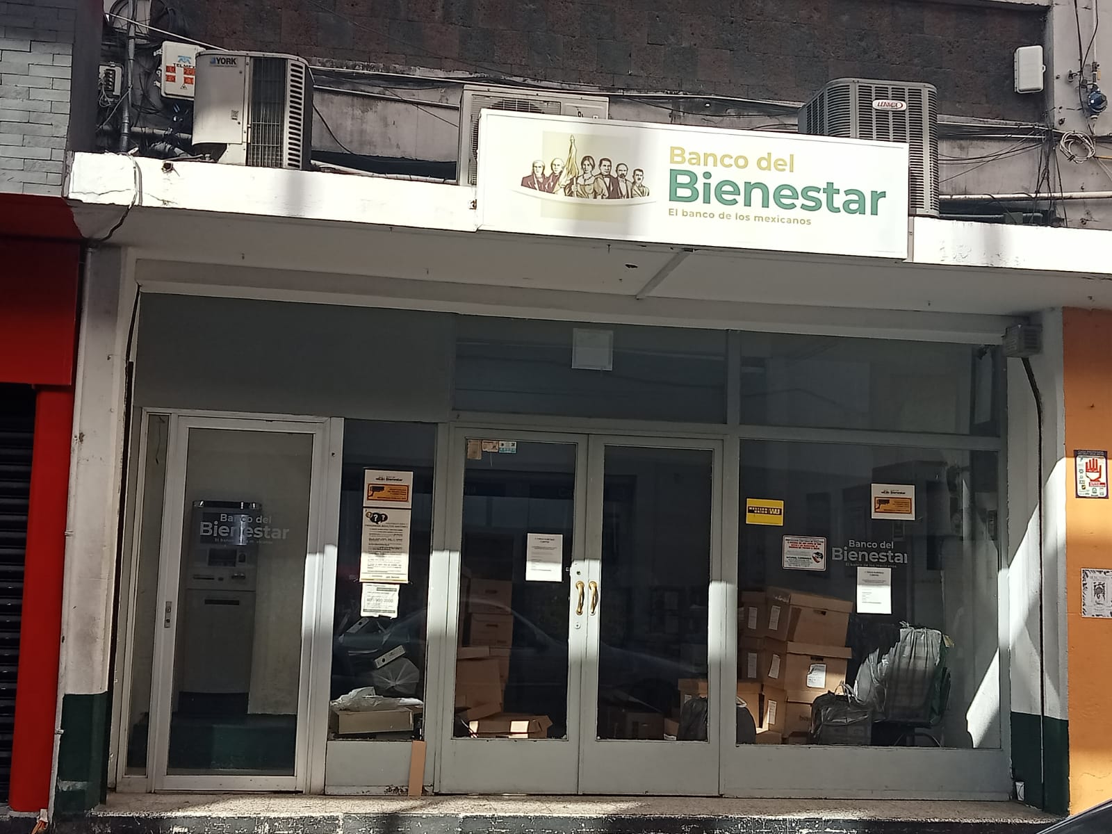 Cierran Banco del Bienestar sin previo aviso