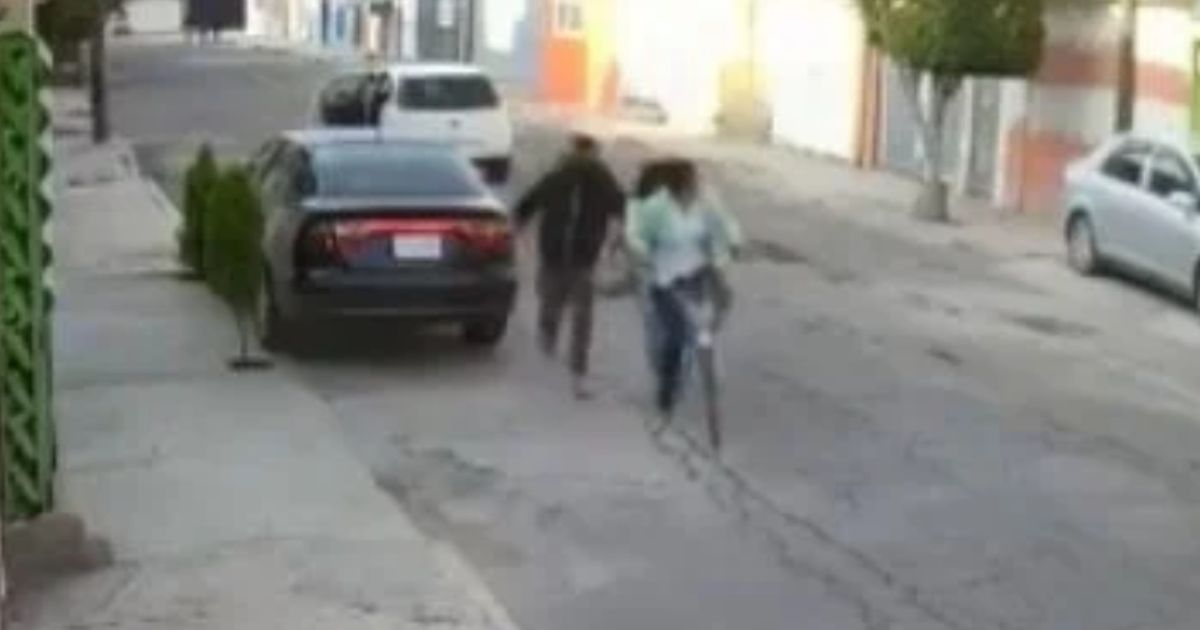 (VIDEO): ¡Protección de Madre! mujer evita que secuestren a su hija