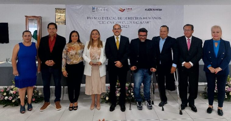 Entregan Premio Estatal de Derechos humanos “Lic. Carlos Celis Salazar”