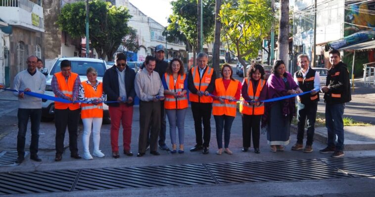 Entregan rejilla pluvial