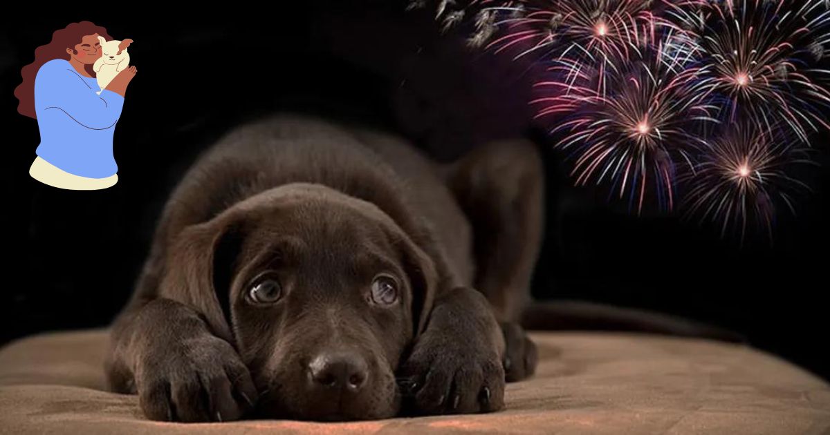 Esto puedes hacer para que tu perrito no se asuste con los fuegos artificiales