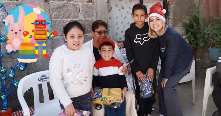 Regalan más de mil 500 juguetes a niñas y niños de Cuernavaca en esta Navidad