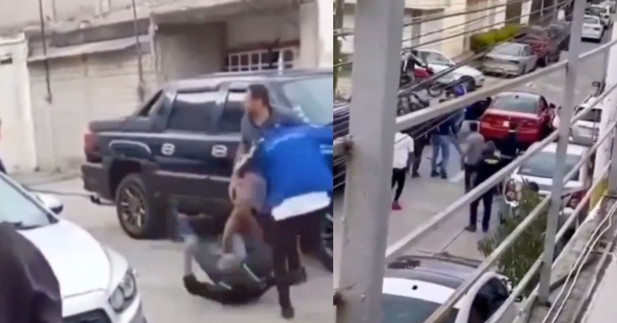(VIDEO): Captan riña afuera de una escuela de Puebla