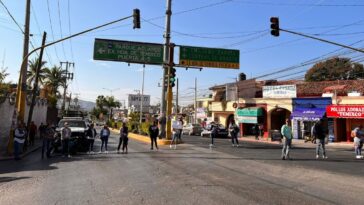 manifestación en Temixco