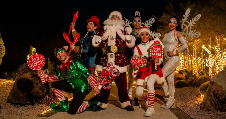 ¡Recorridos navideños en Jardines de México!