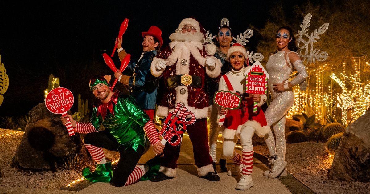 ¡Recorridos navideños en Jardines de México!