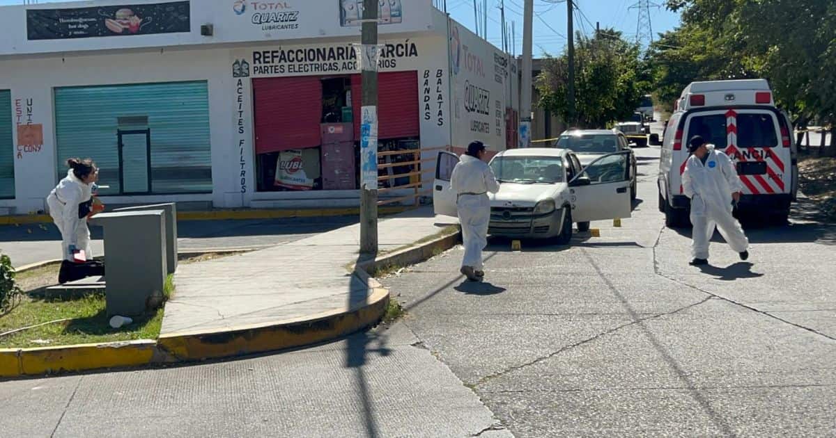 asesinan a hombre en refaccionaria