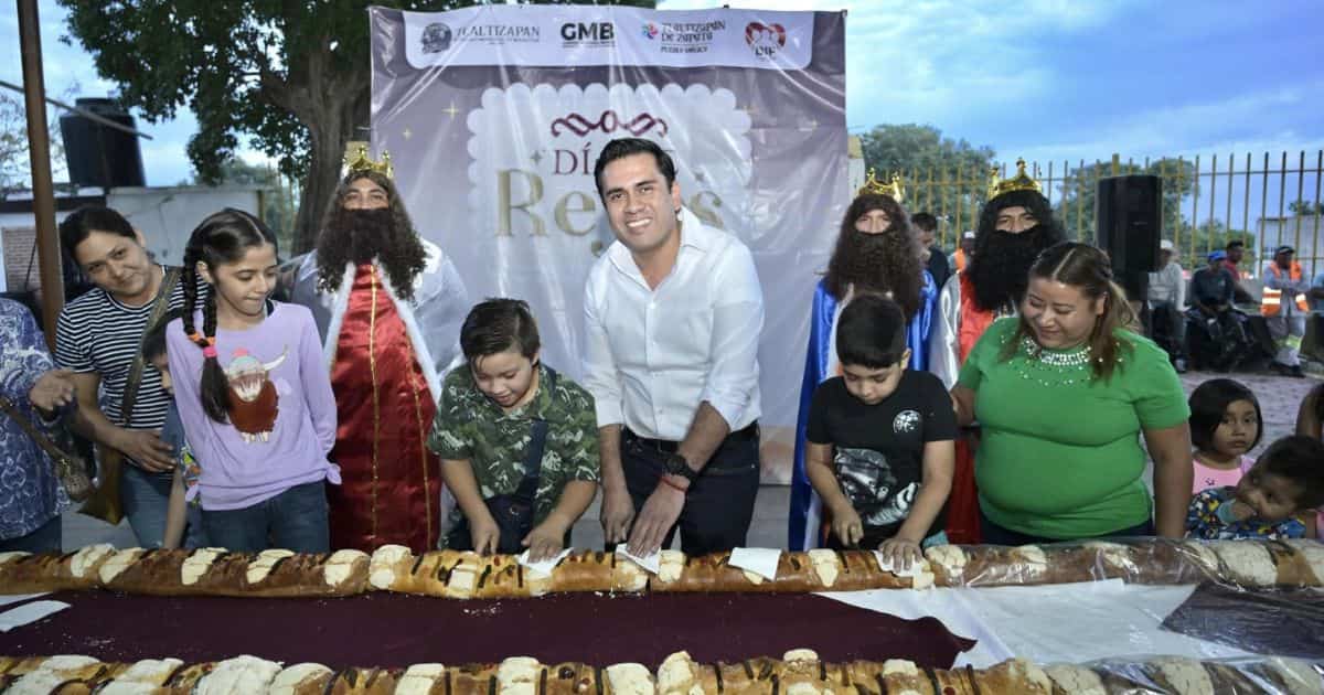Así se festejó el Día de Reyes en Tlaltizapán