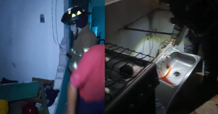Atienden explosión en casa habitación de colonia Milpillas