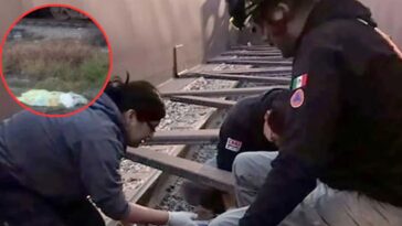 Bebé fallece al caer de un tren en movimiento en Nuevo León