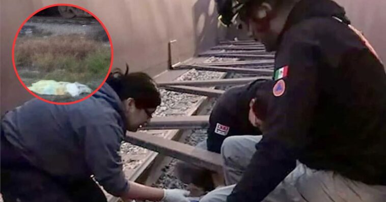 Bebé fallece al caer de un tren en movimiento en Nuevo León