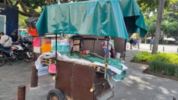 Comercios ambulantes tendrán toldos y sombrillas color verde