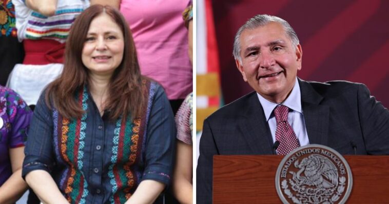 Quién es la hermana de Adan Augusto