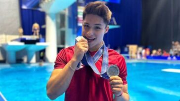 Nominan al clavadista mexicano Osmar Olvera a “Mejor atleta del año”