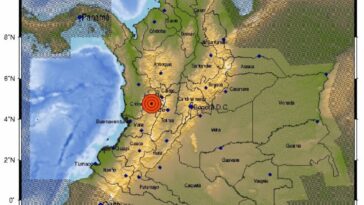 Sismo en Colombia