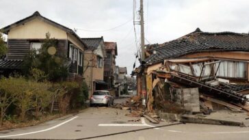 Sismo en Japón