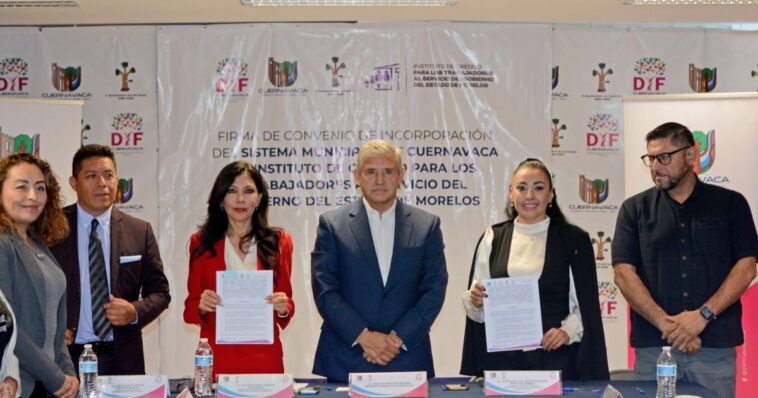 DIF Cuernavaca recibira beneficios del ICTSGEM