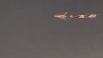 (VIDEO): Avión se incendia antes de aterrizar en Miami