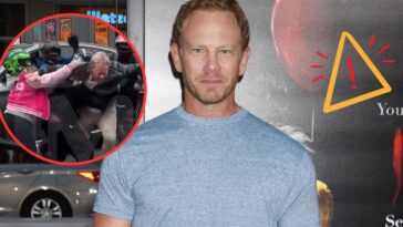 (VIDEO) ¡De película! Ian Ziering es agredido por un grupo de motociclista