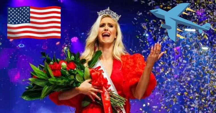Piloto de Fuerzas Aéreas se corona como Miss América 2024