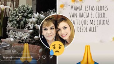 Aracely Arámbula dedica emotivo mensaje a su madre a pocos días de su fallecimiento