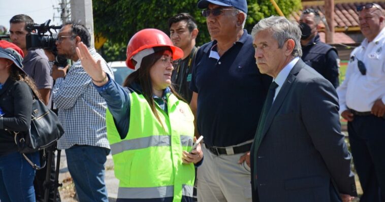 Ayuntamiento de Cuernavaca atiende colapso de barda en Río Mayo