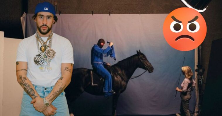 Bad Bunny da inicio a su gira montado a caballo y le llueven críticas